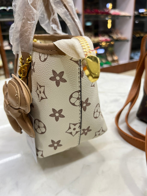 Monograms Print Mini Hand and Sling Bag